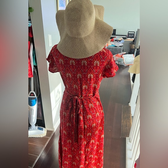 maxi summer/fall dress or cover up - Picture 3 of 6